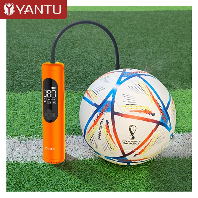 2000mAh*2 Battery YANTU A23 Portable Wireless Rechargeable Ball Air Pump Tire Inflator