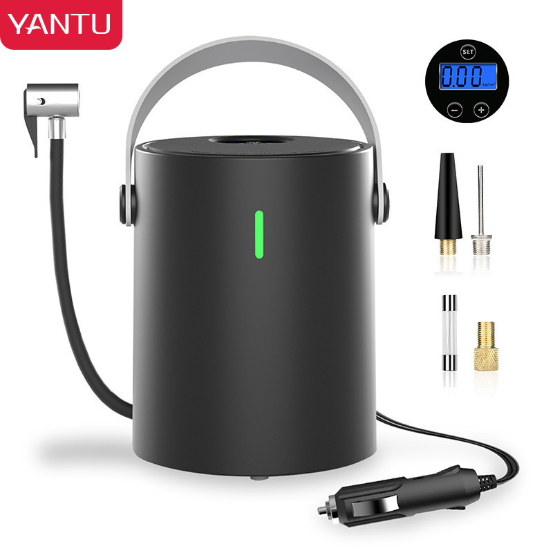 YANTU A05 Wired Air Compressor High Pressure Tire Inflator with 6.5A Work Current