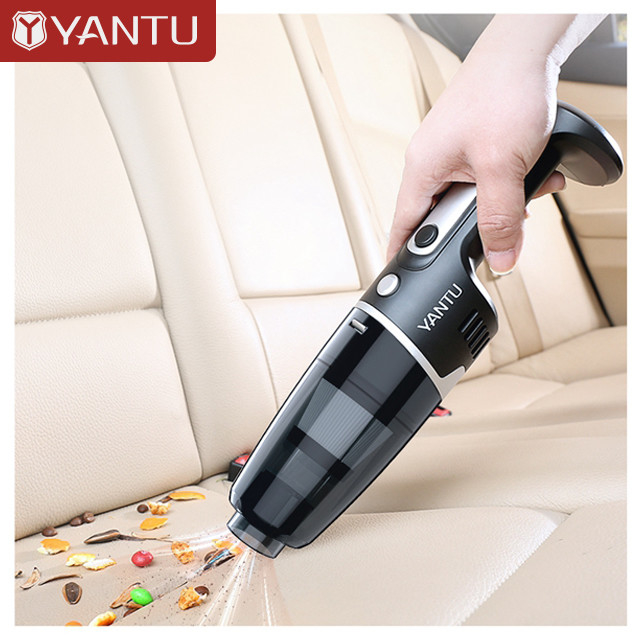12V Handheld Wet and Dry Vacuum Cleaner YANTU V01S Cordless with 5500PA Suction Power