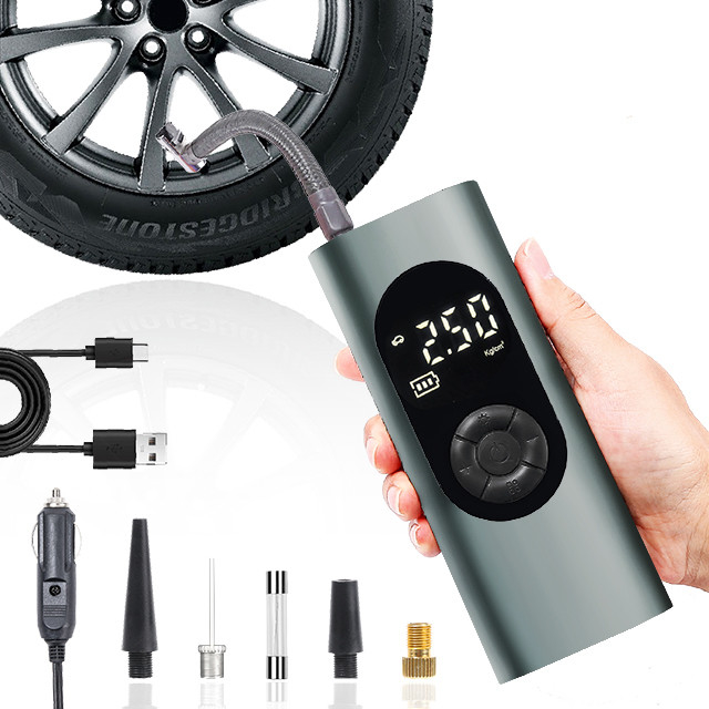 YANTU AM32 Metal 150PSI Wireless Bike Portable Air Compressor with Powerbank Machine