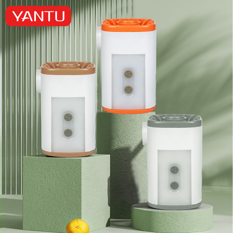 5V 2A Power Input YANTU AM25 12V High Pressure Rechargeable Mini Air Tire Inflator