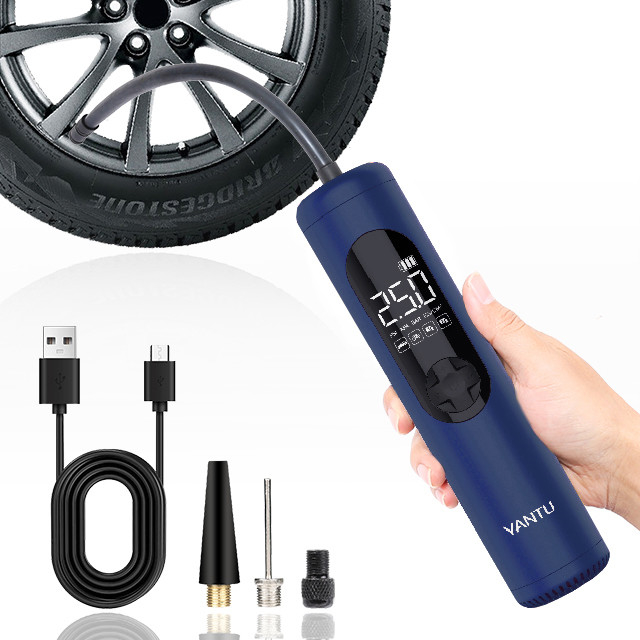 YANTU A23 Mini Cordless Digital Air Compressor Operating Current 5-6A Car Fitment Audi