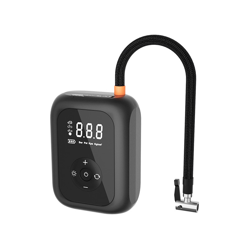 Portable YANTU AM50 Cordless Digital Bike Air Pump Compressor for Car Bicycle Balls
