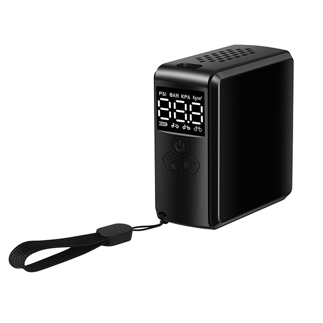 Effortless Inflation with YANTU AM49 Mini Bike Air Pump Compressor Cordless and Digital