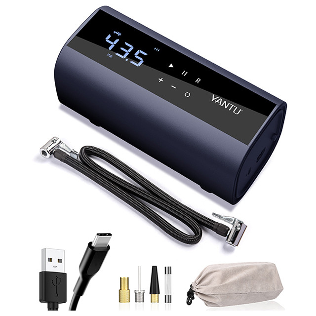 High Speed YANTU A22 Wireless Heavy Duty Double Cylinder Portable Electric Air Pump