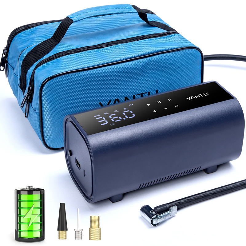 Portable Car Pump YANTU A22 Wireless Rechargeable 12V Double Cylinder Air Compressor