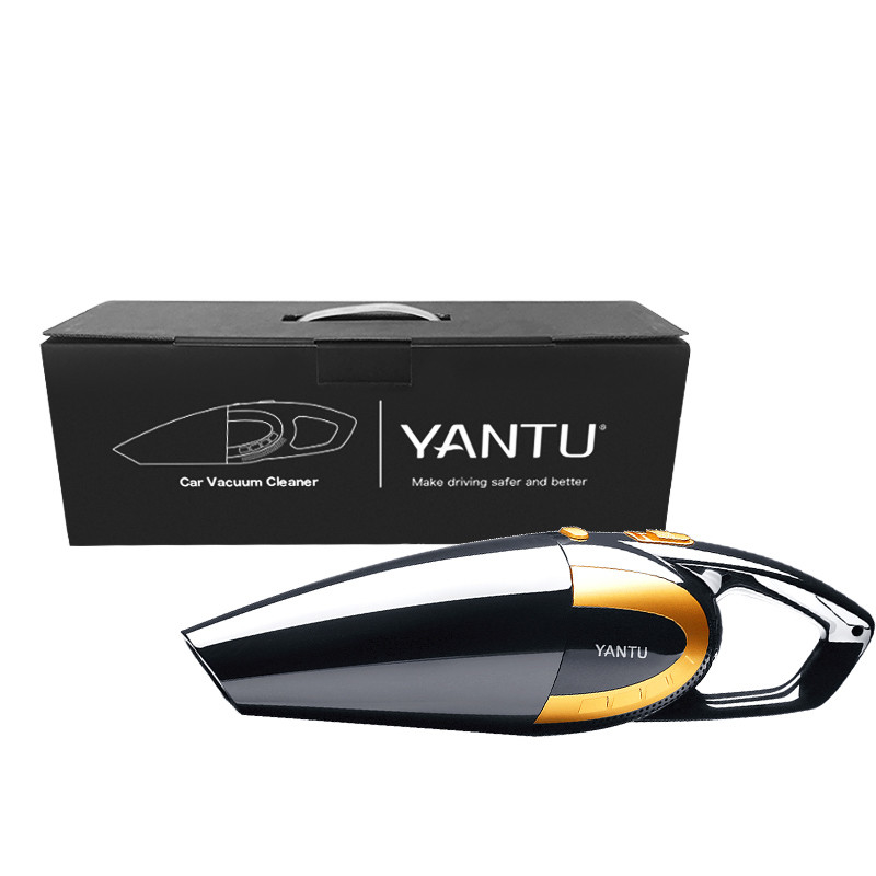 Black YANTU E03 Portable Hand Car Wash Vacuum Cleaner for Carpet and Seat Cleaning 1 kg