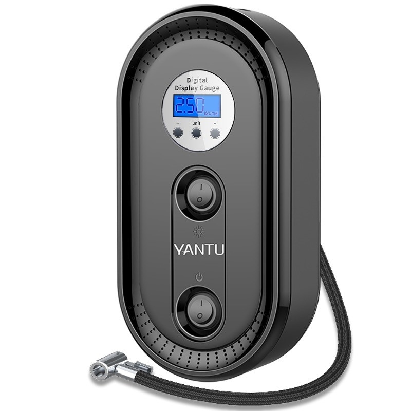 Emergency Light Function Included Portable Air Pump for Car Tire Inflators