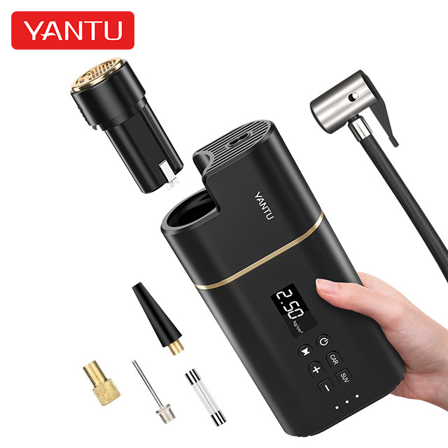 Portable Electric Car Tyre Air Pump Compressor with Single 22 Cylinders by YANTU A31