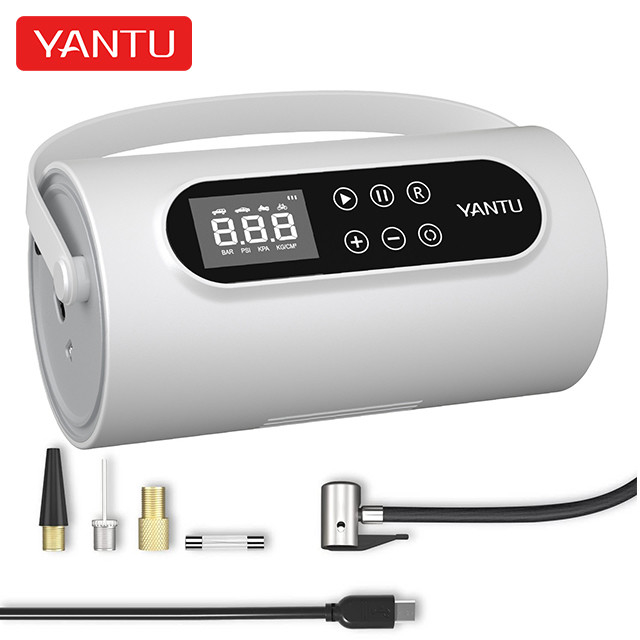 Silent Inflatable Electric Car Pump for Audi Vehicles YANTU A26 Portable Tyre Inflator