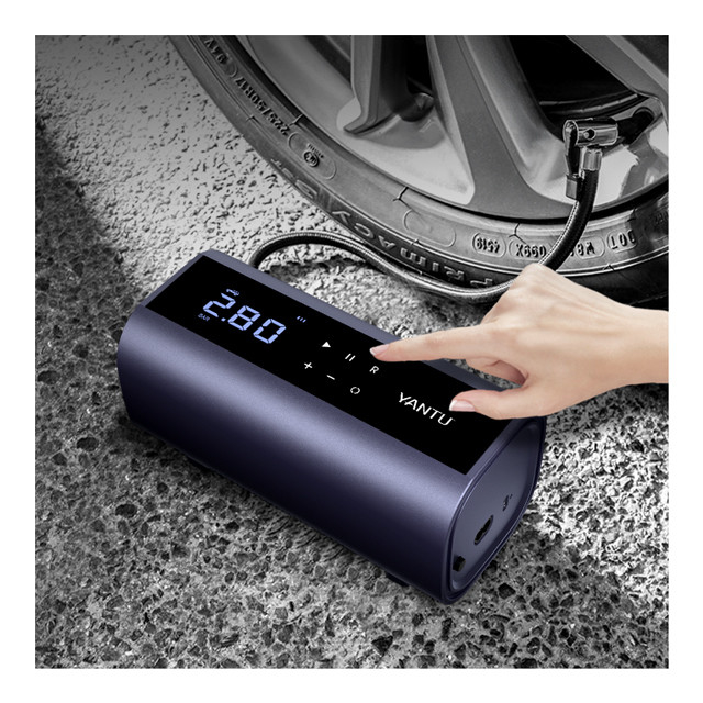 YANTU A22 12V Wireless Rechargeable Car Pump Heavy Duty Automobile Wheel Tyre Inflator