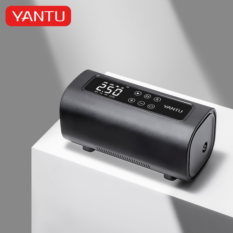 YANTU A22 Digital Automatic Double Cylinder Wired Car Tire Inflator for Audi Vehicles
